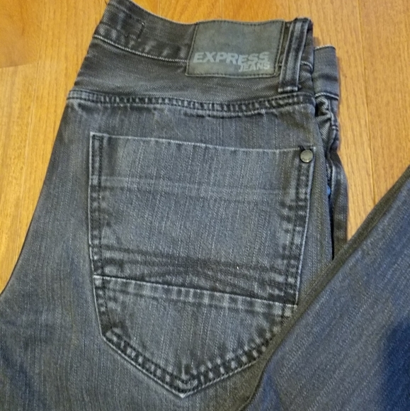Mens Express Kingstone Jeans 30x32 Classic Fit - Picture 7 of 7